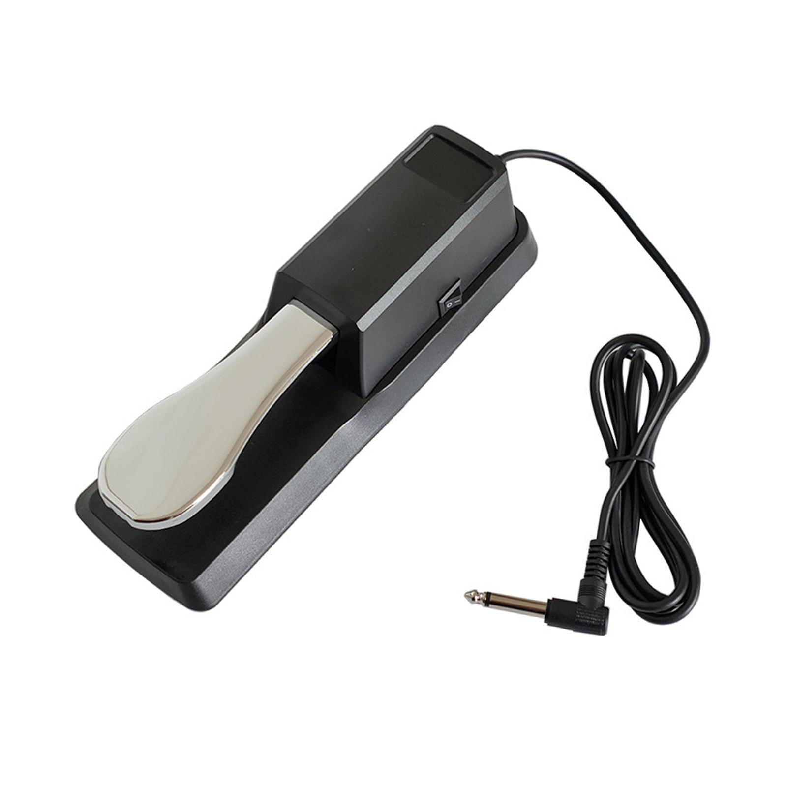 Piano Foot Pedal, Digital Piano Foot Pedal, Polarity Switch, Universal Keyboard Piano Pedal durrable for Exercise Repairing