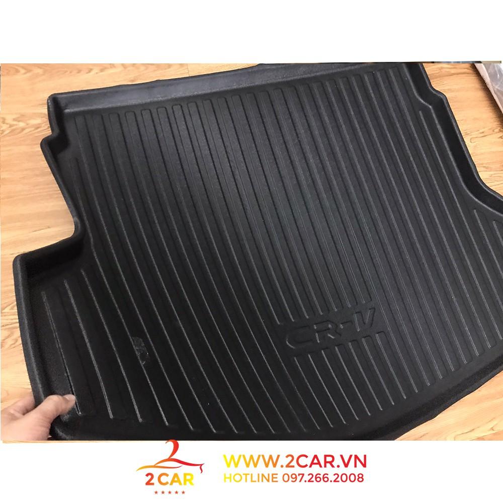 Lót cốp xe Honda CRV 2014-2017 nhựa dẻo, không mùi, không thấm nước