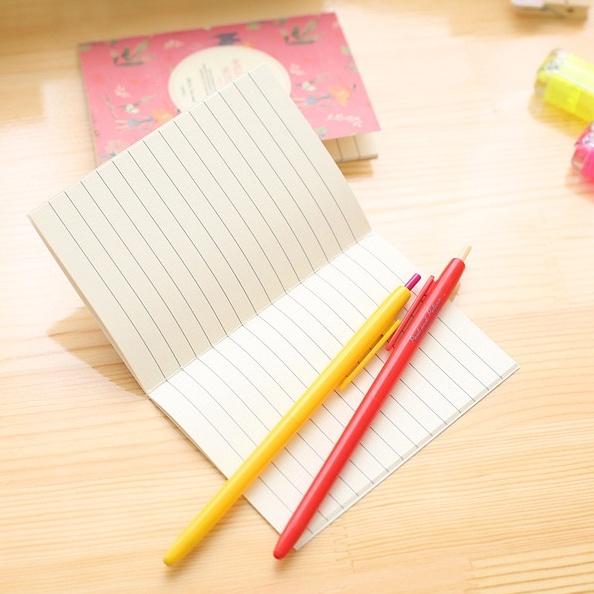 Sổ tay Mini họa tiết hoa và chim dễ thương bắt mắt