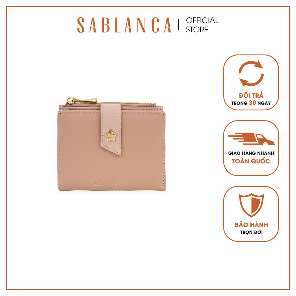 Ví mini nữ cầm tay phối belt SABLANCA WA0188
