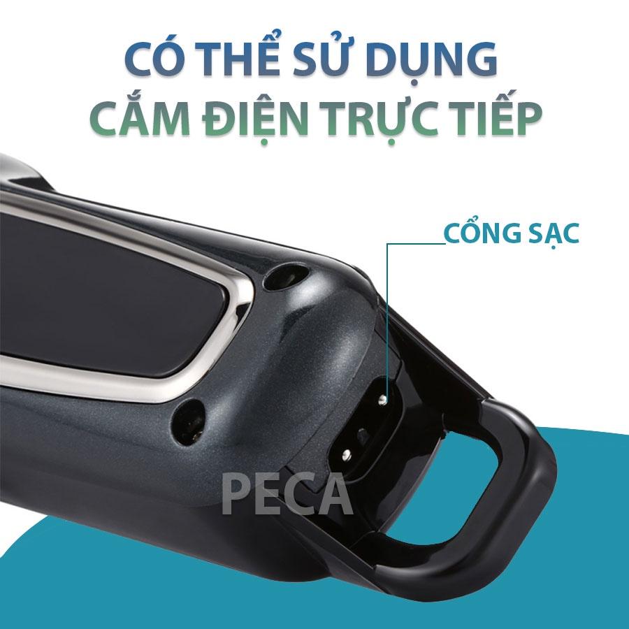 Tông đơ cắt tỉa lông thú cưng KEMEI KM-1991 có màn hình LED công suất mạnh mẽ điều chỉnh 2 mức tốc độ kèm kìm và dũa móng cắt lông chó, mèo