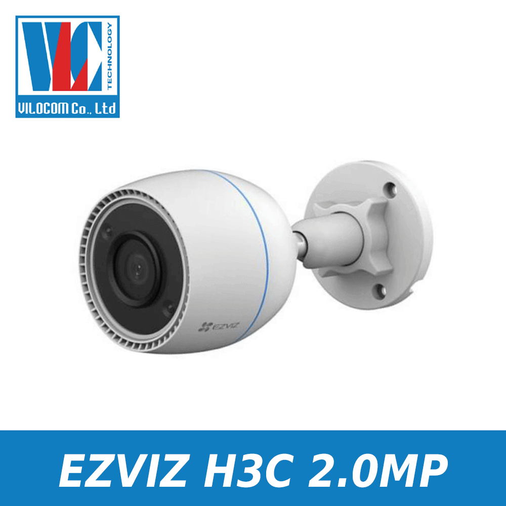 CAMERA EZVIZ H3C Tầm nhìn hồng ngoại 30M Nhận diện phát hiện chính xác người, vật, xe nhờ ứng dụng công nghệ AI - Hàng chính hãng