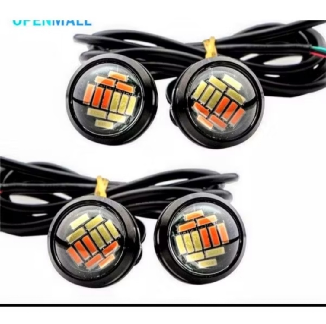 BỘ 2 CÁI ĐÈN LED XIN NHAN TRANG TRÍ XE MÁY CỰC ĐẸP