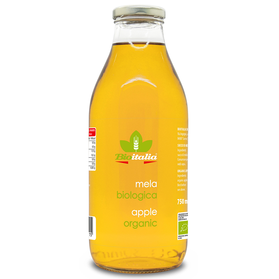 Nước Ép Táo Hữu Cơ BioItalia (750ml) - Bioitalia Organic Apple Juice (750ml)