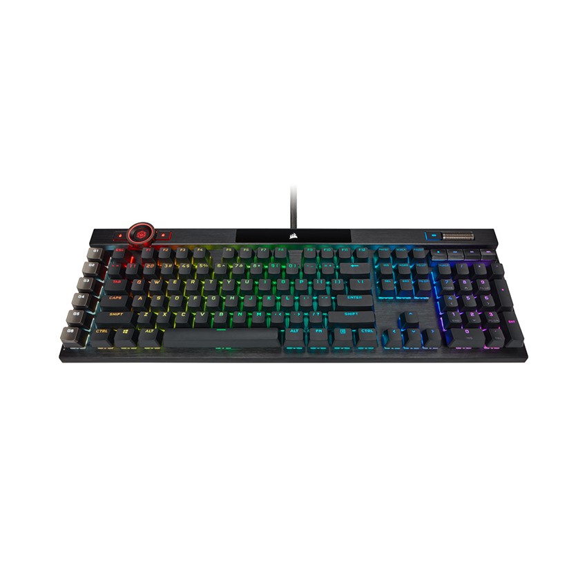 Bàn Phím Có Dây Corsair K100 BLK RGB | OPX RF/MX SPEED - Hàng Chính Hãng