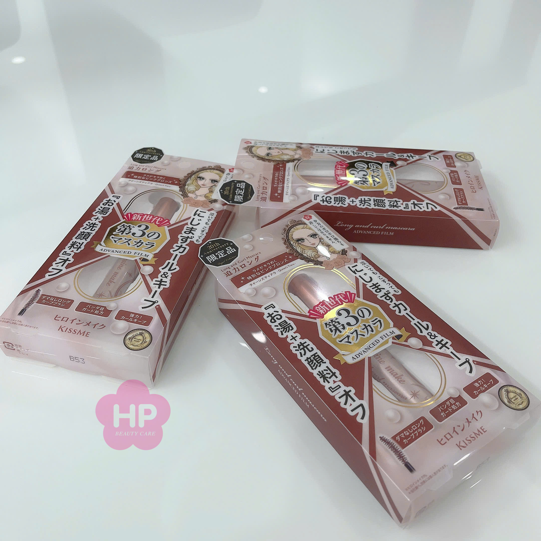 Mascara Dạng Màng Film Giúp Nâng Cong Và Dài Mi Kissme Heroine Make Long &amp; Curl Mascara Advanced Film 6G ( Màu Đồng Ánh Hồng )