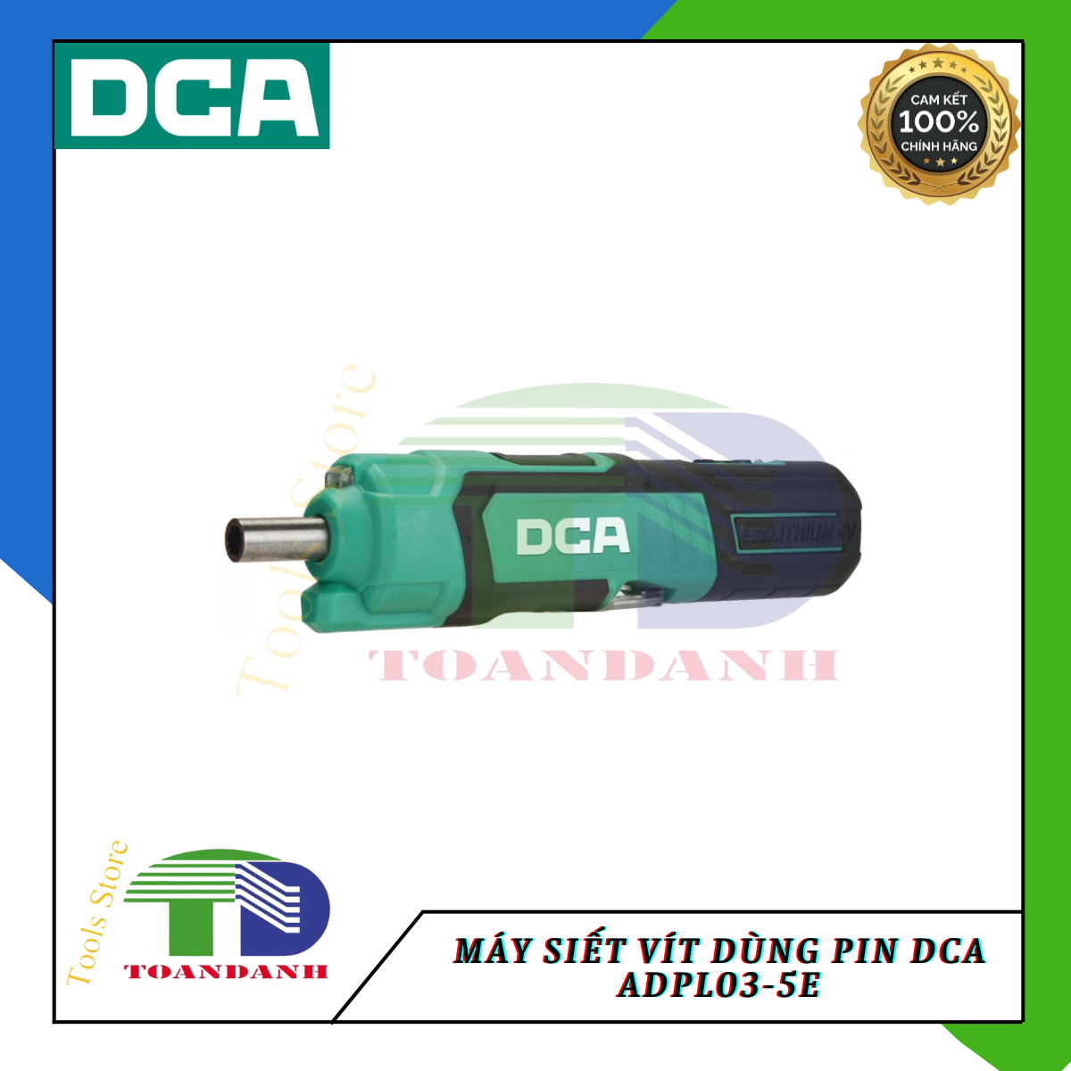 MÁY SIẾT VÍT DÙNG PIN DCA ADPL03-5E