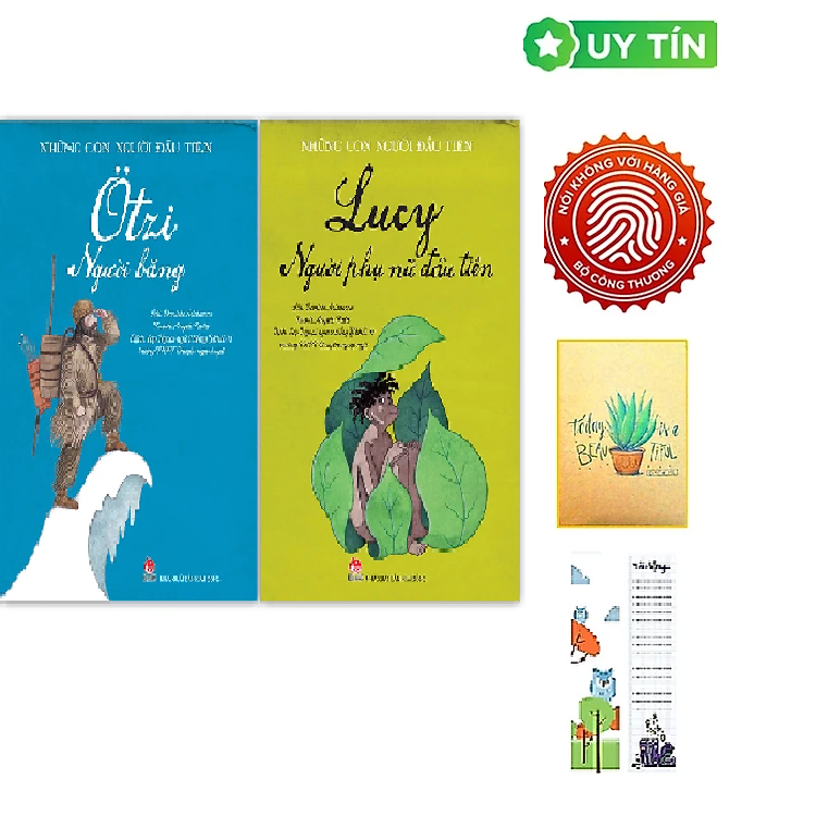 Combo Những Con Người Đầu Tiên (2 Cuốn) (Tặng Kèm Bookmark CÚ MÈO + SỔ TAY XƯƠNG RỒNG)