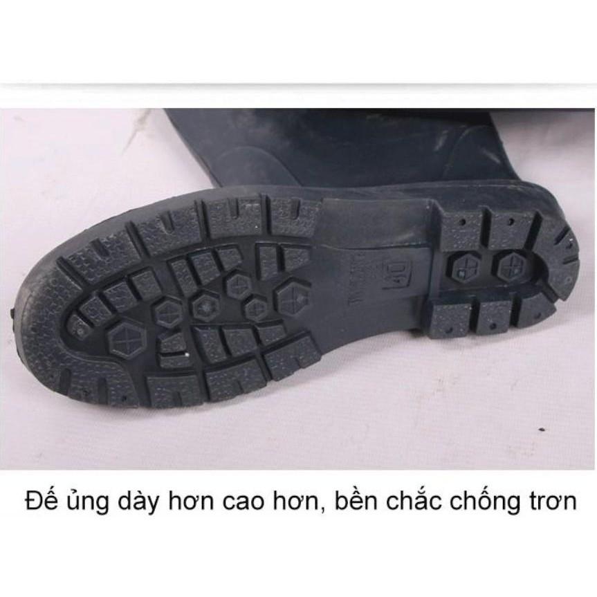 Ủng đi mưa dài đến đầu gối one size 44 trở xuống