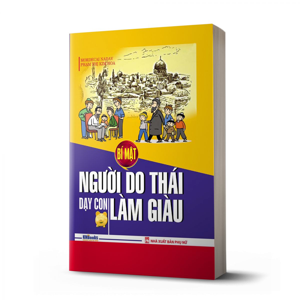 Sách - Bí mật người Do Thái dạy con làm giàu - Bìa cứng - Bizbooks