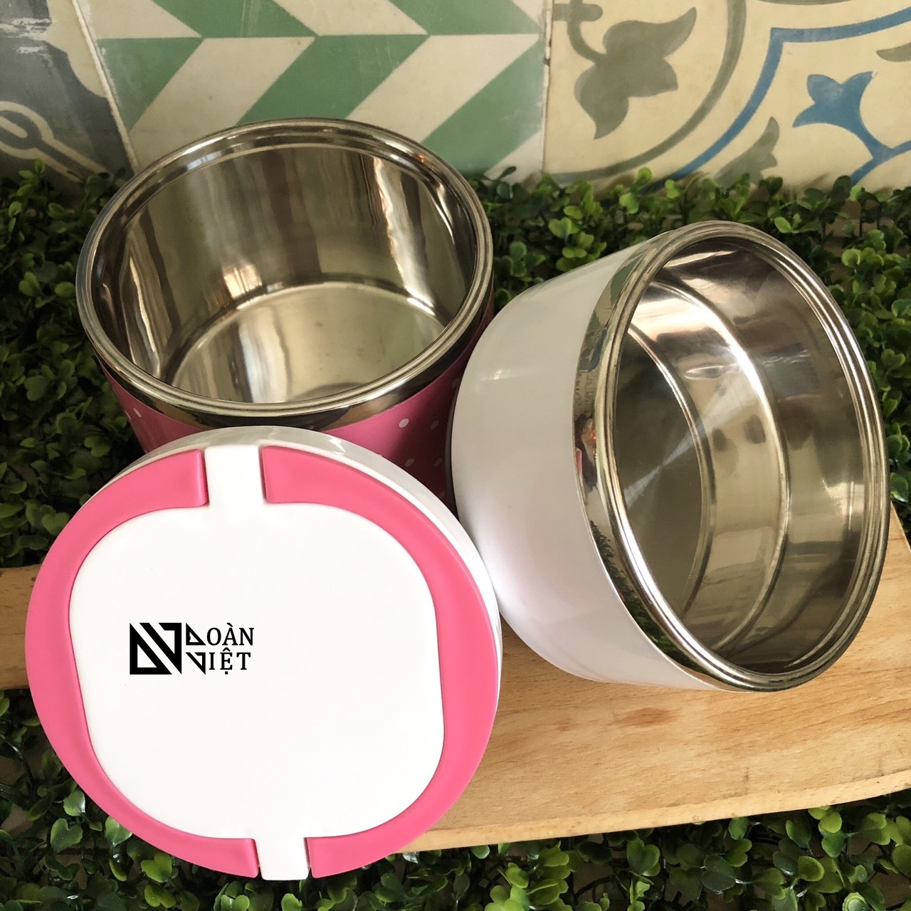 Camen Inox Giữ Nhiệt 2 Ngăn có NẮP đậy kính GIỮ NHIỆT AN TOÀN. HÔP CƠM VĂN PHÒNG, CÔNG SỞ và HỌC SINH SINH VIÊN