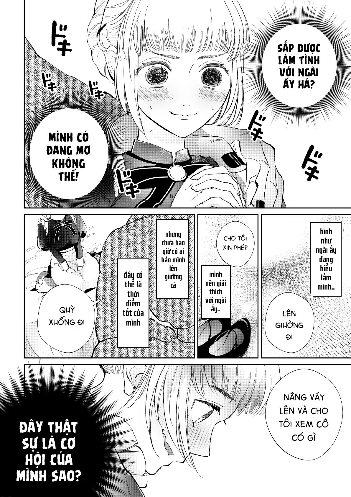 nàng hầu muốn được hẹn hò với chủ nhân của mình chapter 3 26