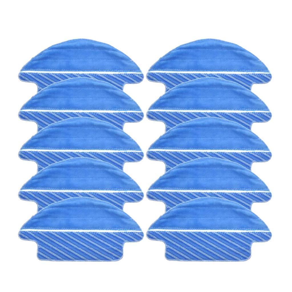 10x Mopping Cloths for Conga 3090 Vacuum Cleaner Replacement Parts Mop Cloth