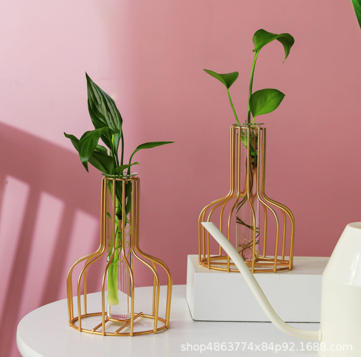 Lọ hoa trang trí decor bàn ăn, đàn piano, nhà bếp, phòng khách (ko kèm hoa) - Hàng chính hãng