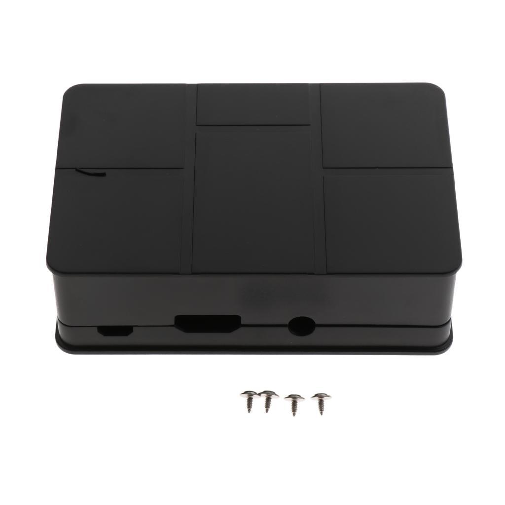 2x ABS Case Enclosure Box Cover Protective Shell For Raspberry Pi 3 model B