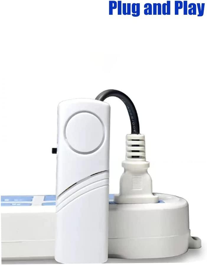 Báo động mất điện 2 chiếc, Cảnh báo mất điện tự động, Đèn báo LED 80db Báo động thông minh