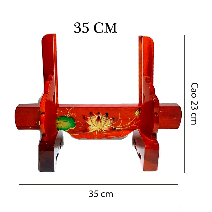 KHUNG HÌNH GỖ TRÀM ĐỂ ẢNH THỜ HOA SEN CHẠM NỔI CÓ THỂ TĂNG GIẢM KÍCH THƯỚC