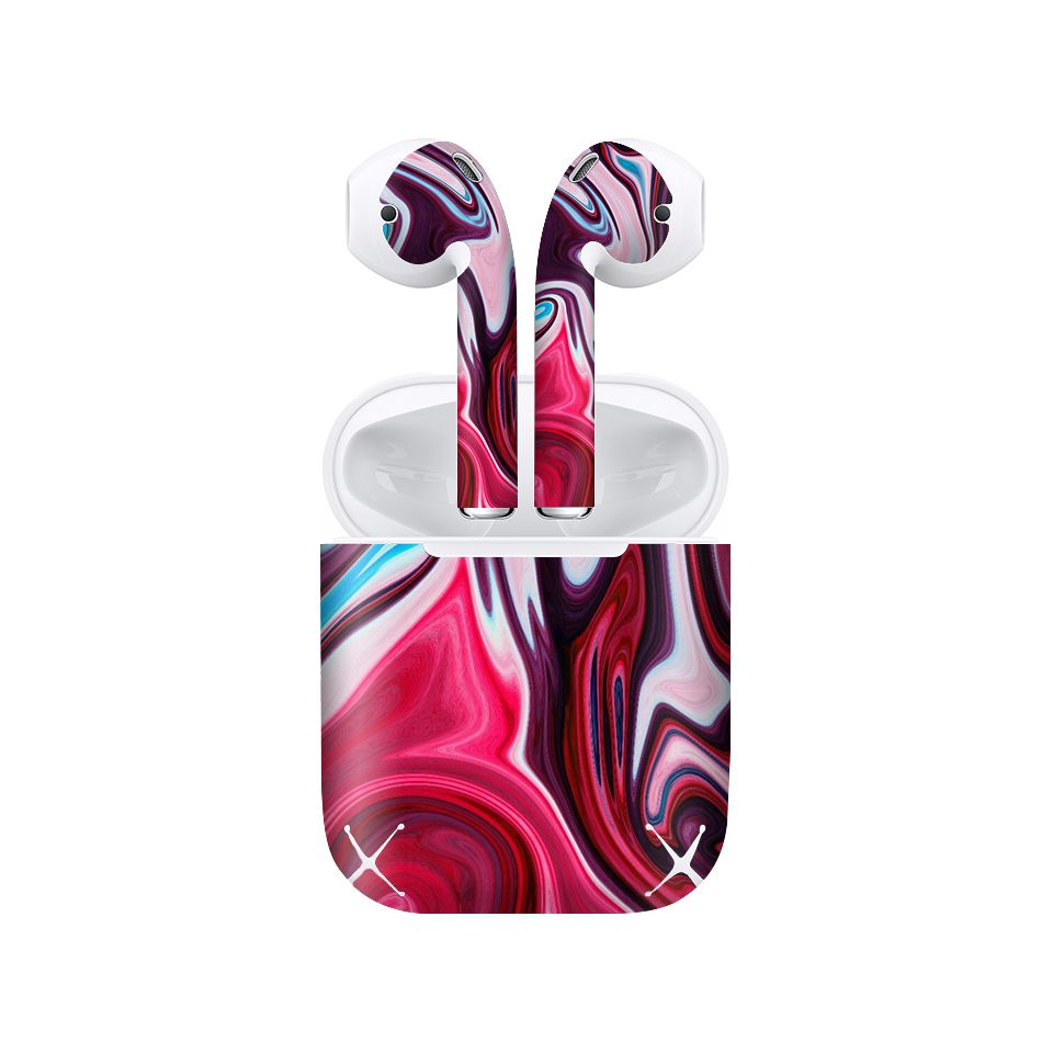 Miếng dán skin chống bẩn cho tai nghe AirPods in hình Họa tiết - HTx020