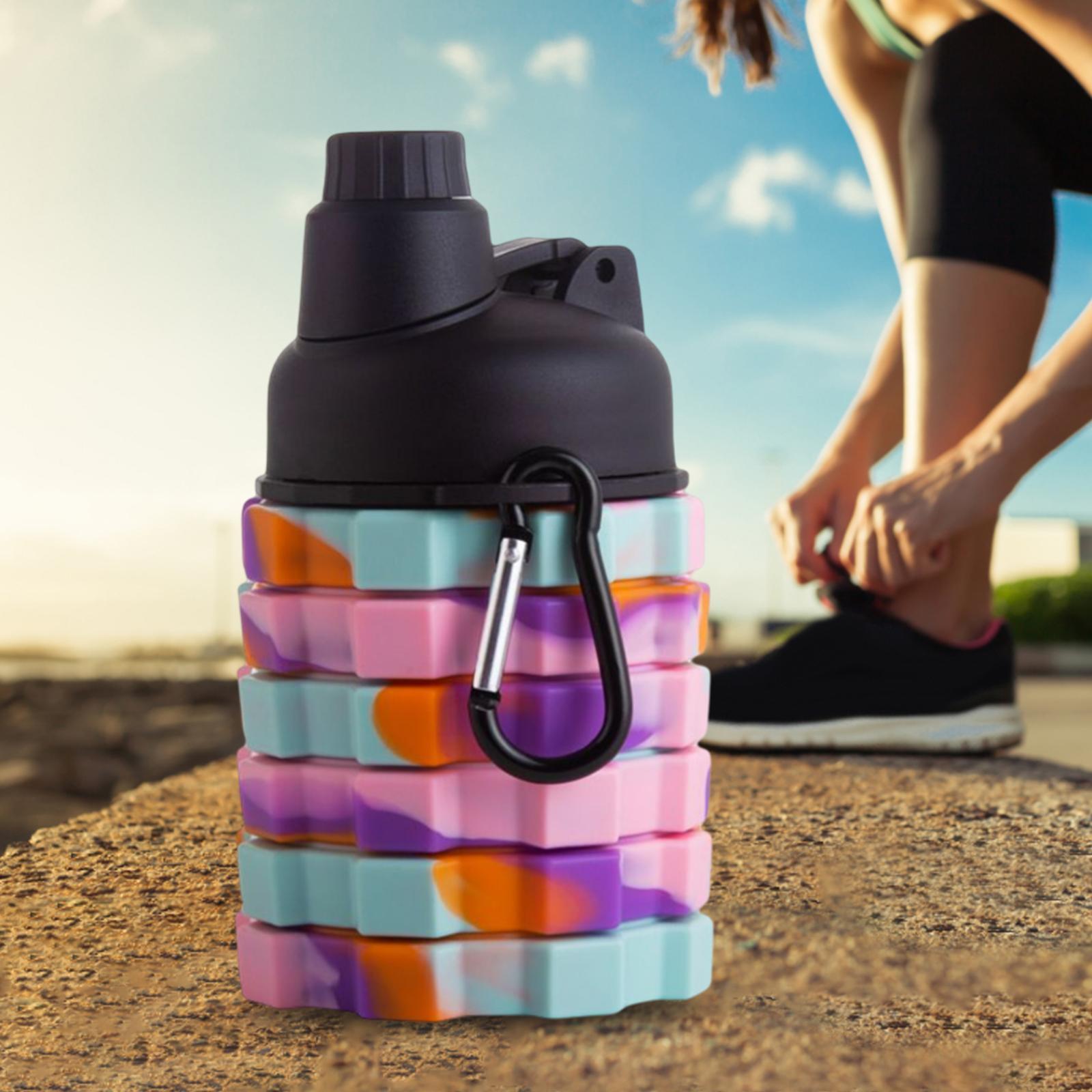 450ML Silicone Folding Water Cup Portable Outdoors Drinking Mug