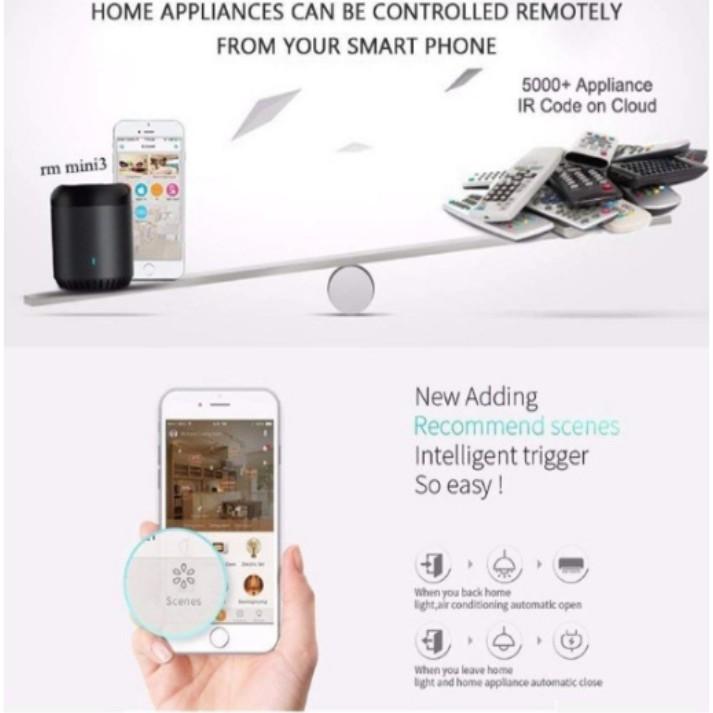 Bộ điều khiển thiết bị điện gia đình thông minh BroadLink RM Mini3 - ShopToro - AsiaMart
