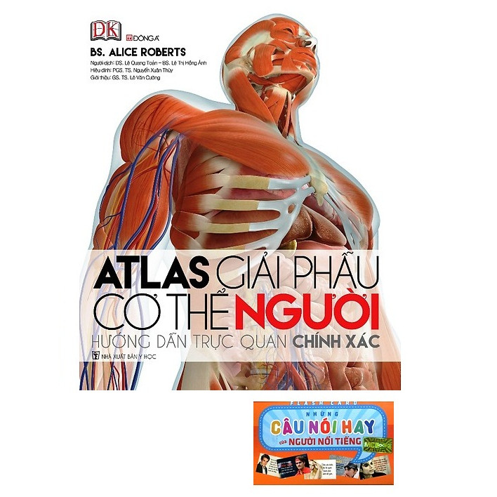 Atlas Giải Phẫu Cơ Thể Người Tặng Kèm Những Câu Nói Hay Của Người Nổi Tiếng Có Tầm Ảnh Hưởng Thế Giới