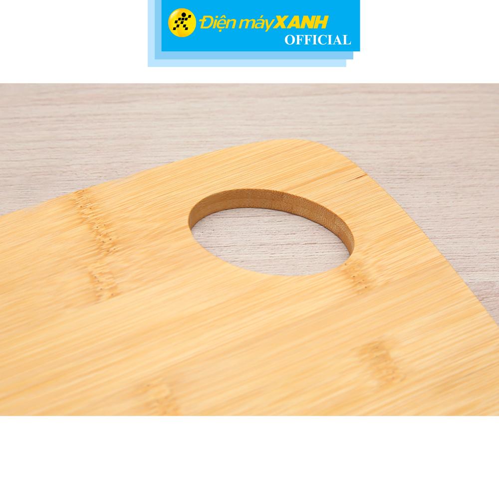Thớt tre thái chữ nhật 33 x 24 cm Delites 19102401-3 - Hàng Chính Hãng