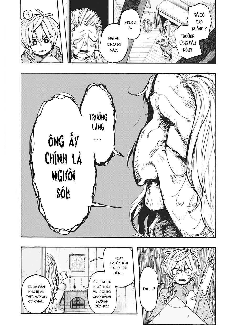 hội thợ săn: khăn đỏ chapter 1 26