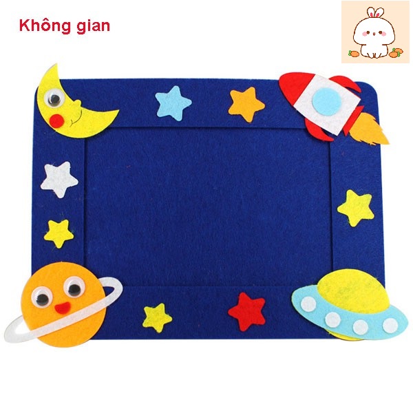 Đồ chơi DIY - Khung ảnh thủ công handmade dễ thương cho bé
