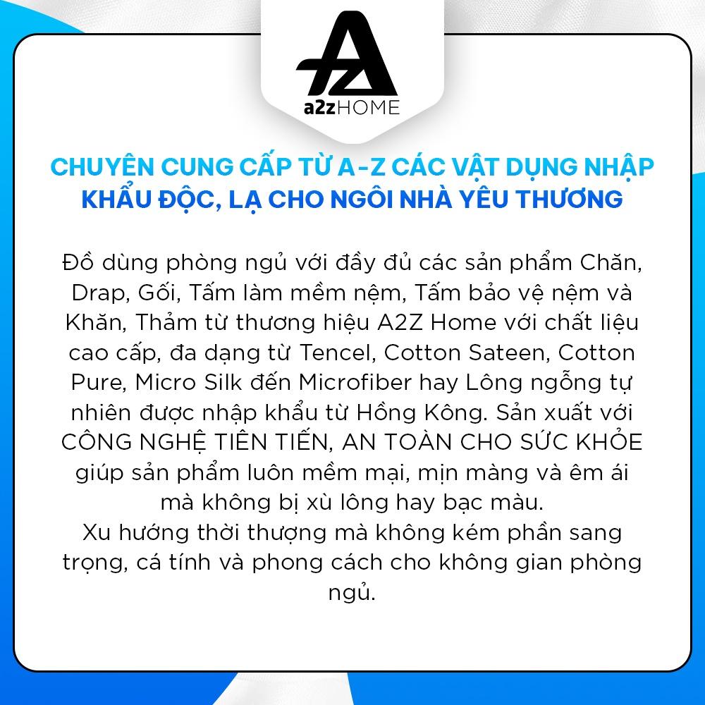 Mền Chần Microfiber - Lông Vũ Nhân Tạo Mềm Mại Mirco Silk Cao Cấp White Sakura A2Z Home