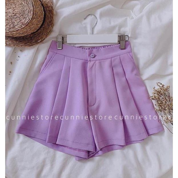 Quần short váy 2 ly tuyết mẫu mới, có chun sau co dãn nên bụng to nhỏ đều mặc đc