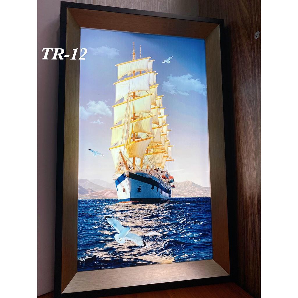 Đèn tranh LED trang trí nội thất sang trọng với 3 chế độ ánh sáng hiện đại .