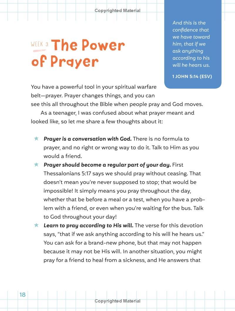 Sách ngoại văn: Preteen Devotional For Girls - 52 Weeks Of Encouraging Devotions And Scripture For Tweens