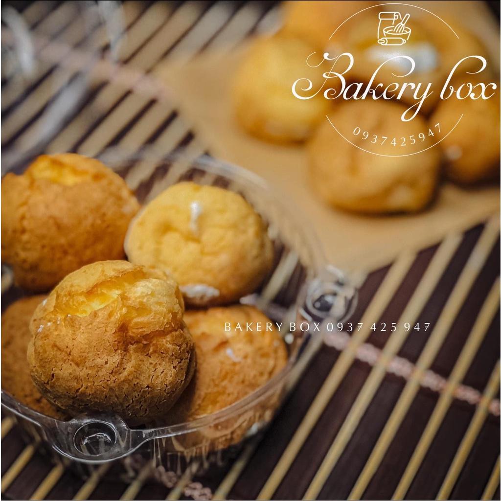 100 Hộp H163 Đựng Muffin - Su Kem Tròn - Rau Câu Nổi - Bánh Bao