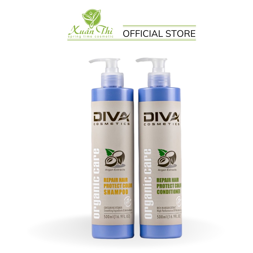 Bộ gội xả giữ màu tóc Diva Protect Color – 500ml/750ml