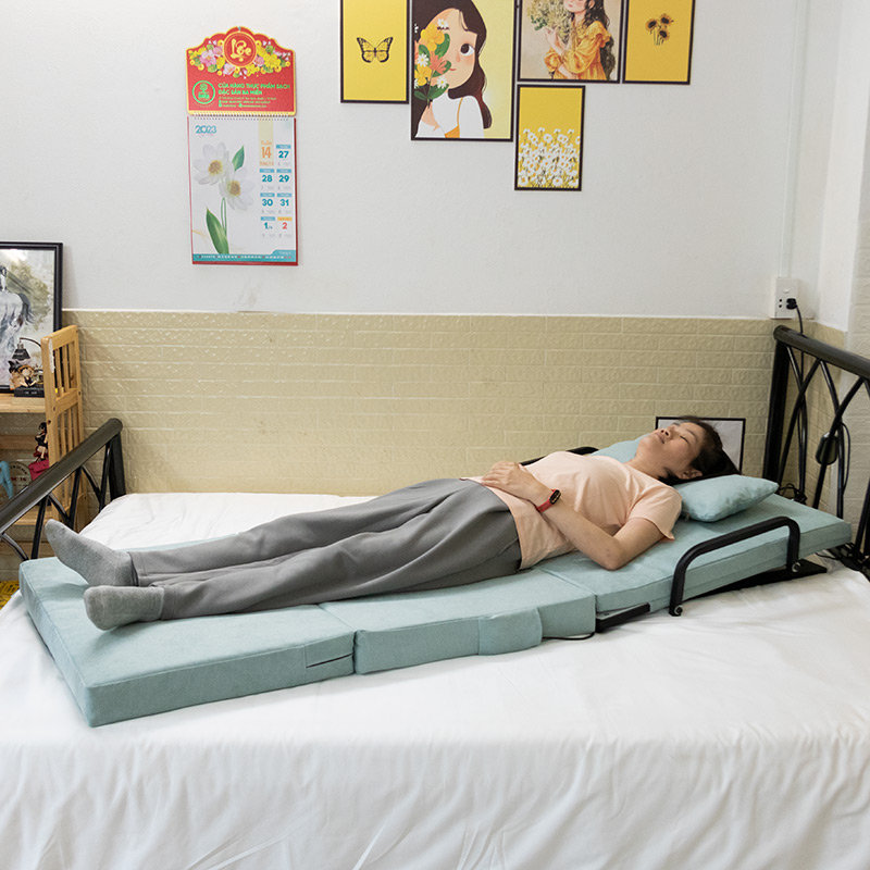 Bục tựa lưng cho người bệnh, người già - Ghế tựa lưng hỗ trợ nâng đỡ người bị liệt, tai biến, đột quỵ
