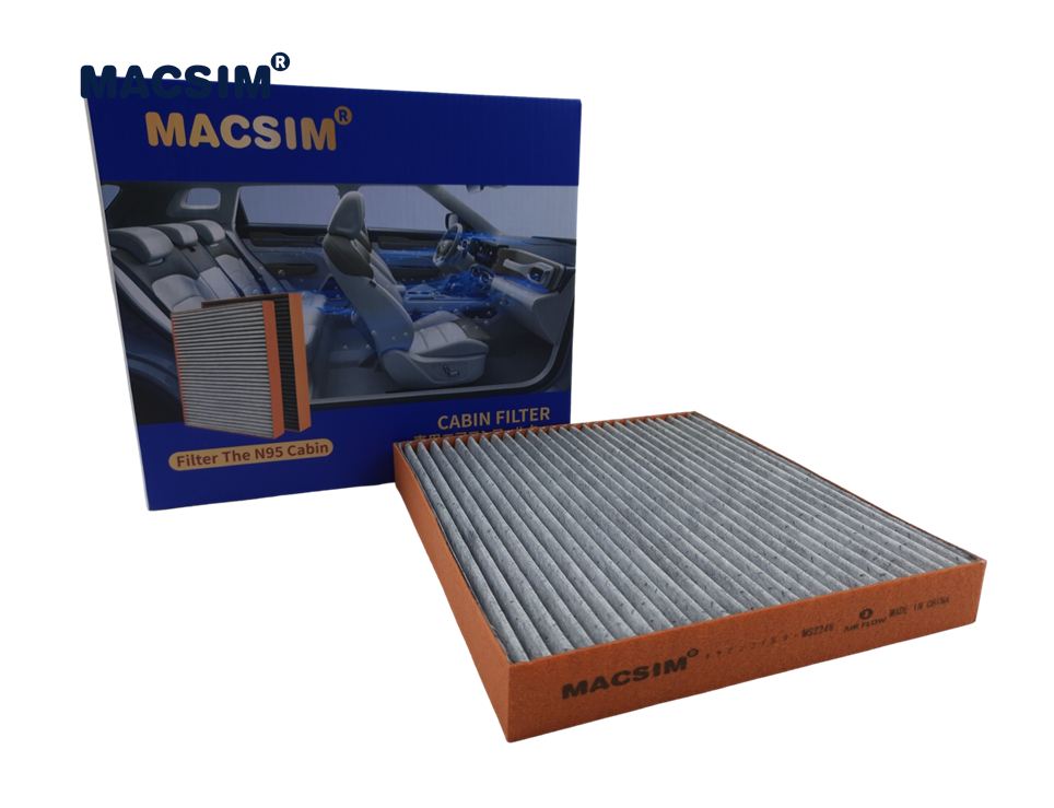 Lọc gió điều hòa cao cấp Macsim N95 xe ô tô Audi A3 new / Audi A3 hatchback (mã MS26009)