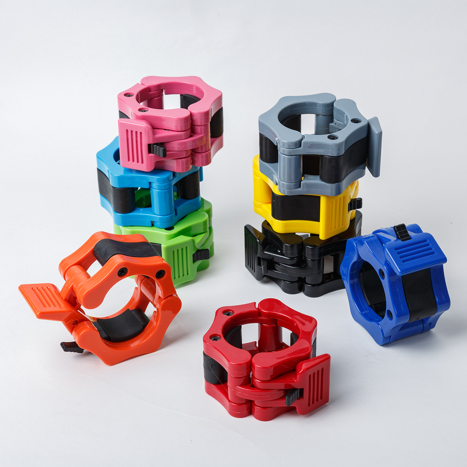 Cặp kẹp khóa thanh tạ 2 inch tháo lắp nhanh không trượt bằng nylon có độ bền cao