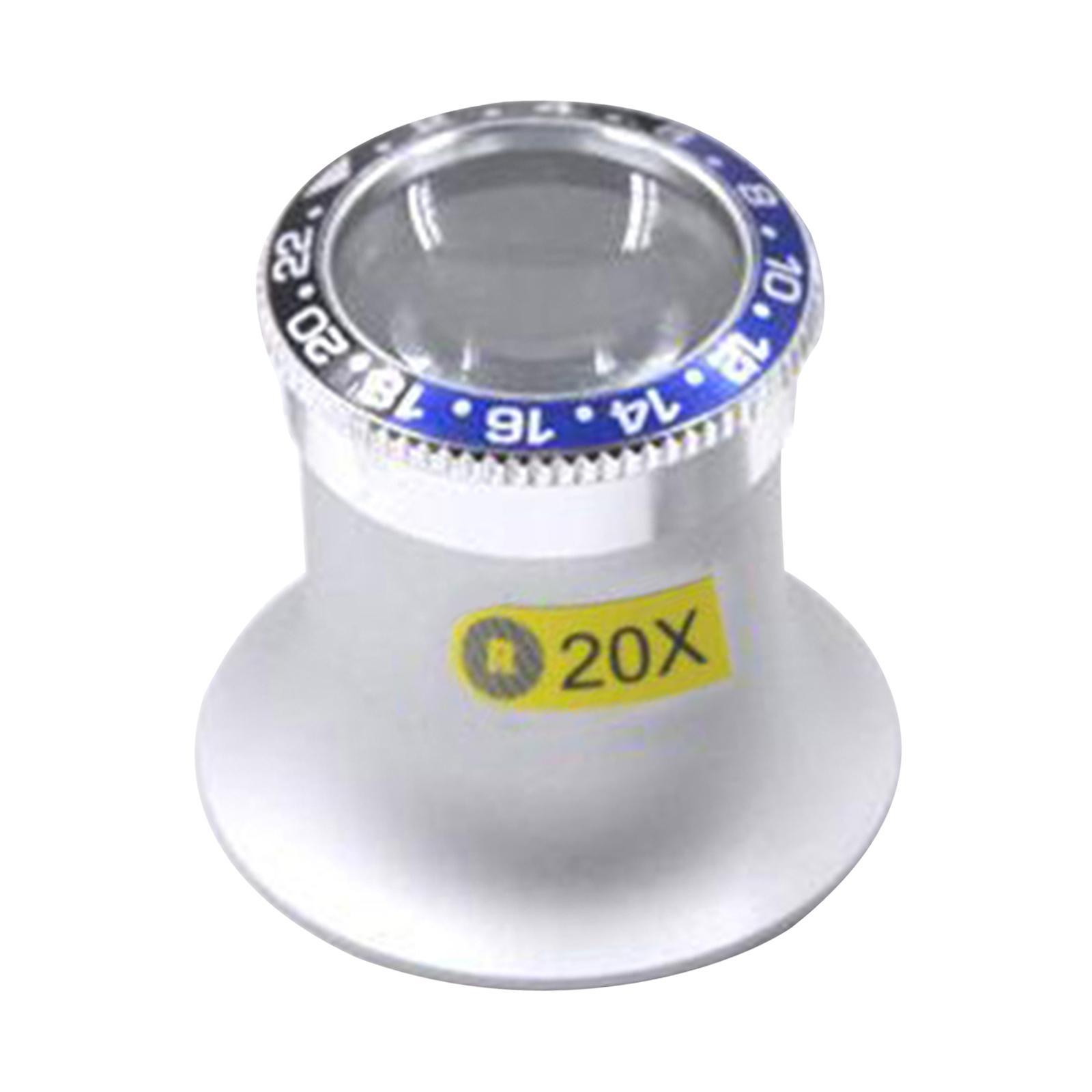 2-3pack Magnifying Eye Loupes Optical Magnifier Jewelry Watch Repair Blue Black