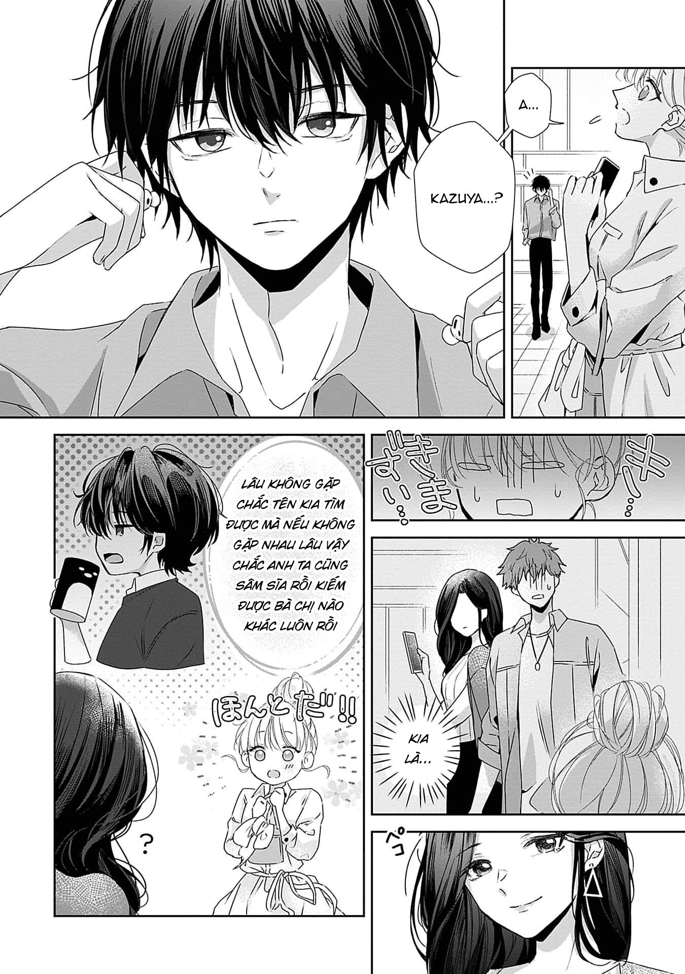 [18+] bị em trai nhà bên dụ dỗ rồi!!! chapter 8.1 6