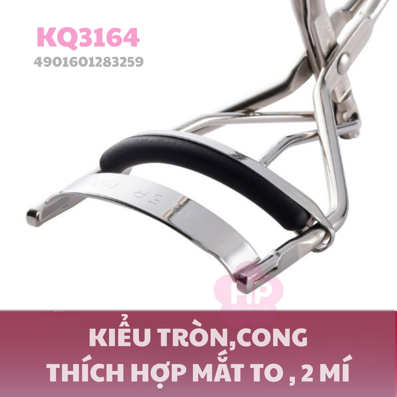 Uốn Mi Cong Thân Thép Không Gỉ Kai Beauty Care (3 loại)