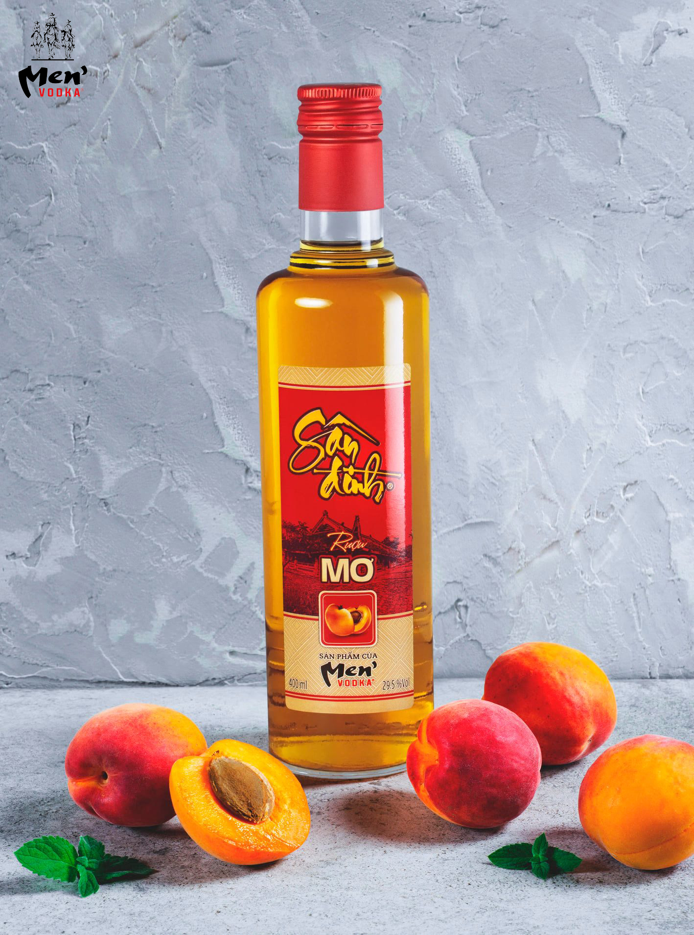 Rượu Sân Đình Mơ 29,5% chai 400ml