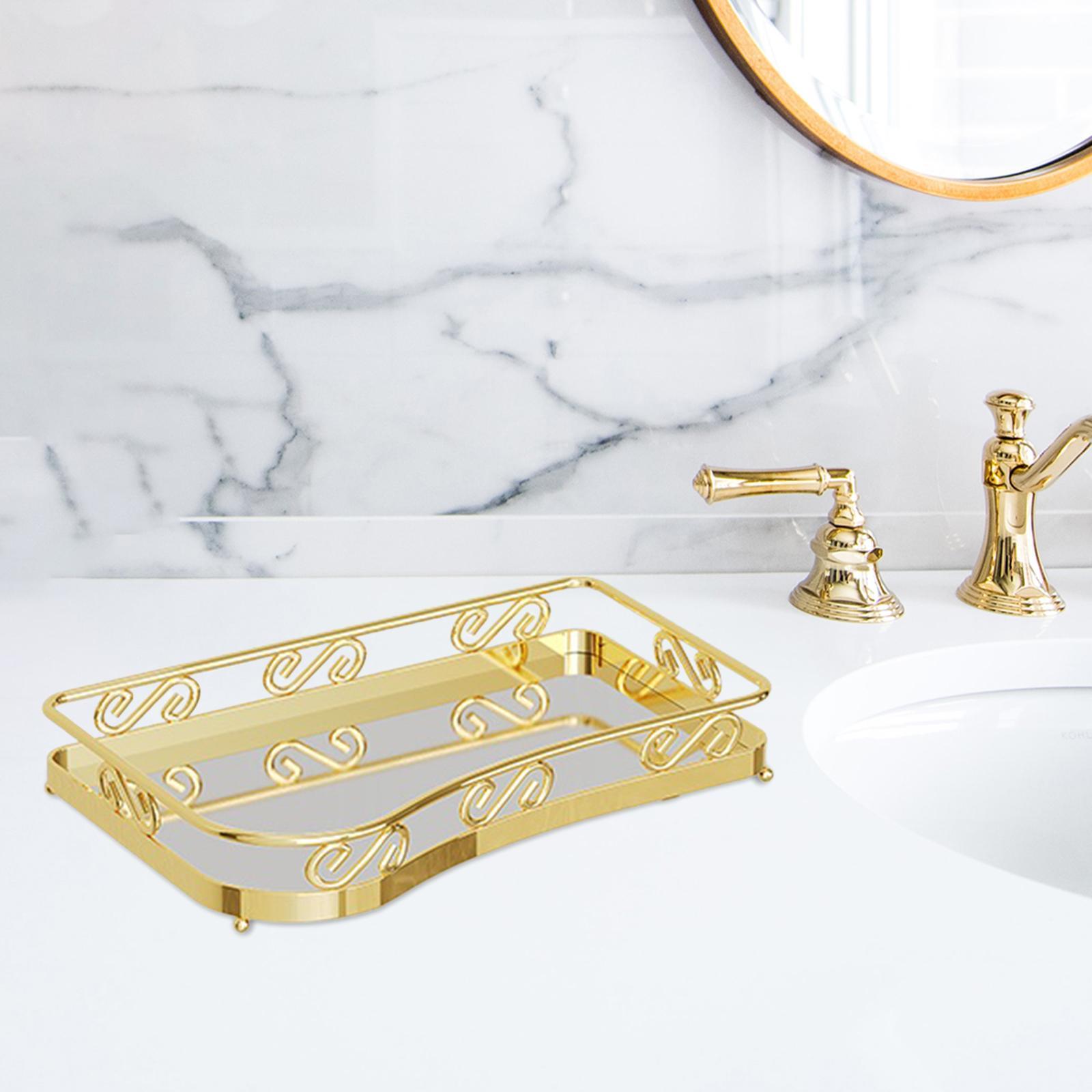 Multifunctional Makeup Organizer Cosmetic Storage Shelf for Bathroom Bedroom