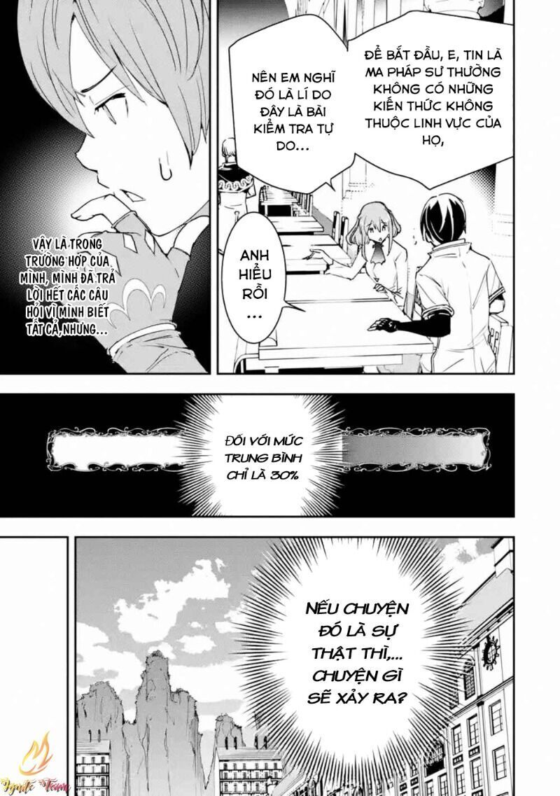 nhà hiền triết vô song chưa thành công về mặt học thuật ~ một phù thủy s-rank gian lận sau tái sinh chapter 11 39