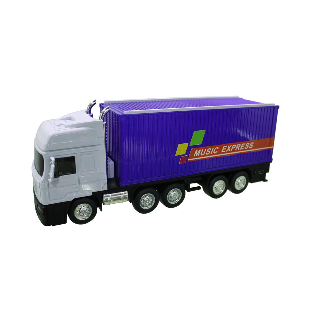 Loa di động Bluetooth ngoài trời ABS Loa mô hình xe tải TWS Loa không dây với thẻ USB TF Đài FM/Màn hình LED Màu sắc: WS-528 Màu sắc ngẫu nhiên