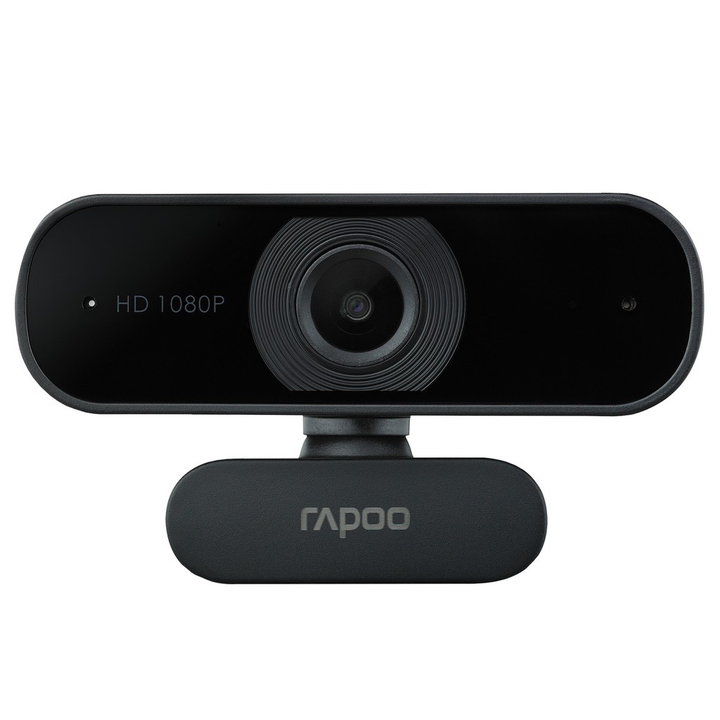 Webcam FullHD 1080p Micro Khử Ồn Kép RAPOO C260 - Hàng Chính Hãng