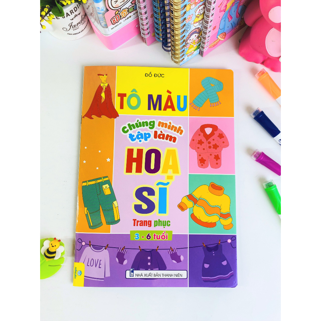 Sách - Combo 7 cuốn Tô Màu Chúng Mình Tập Làm Họa Sĩ - ndbooks