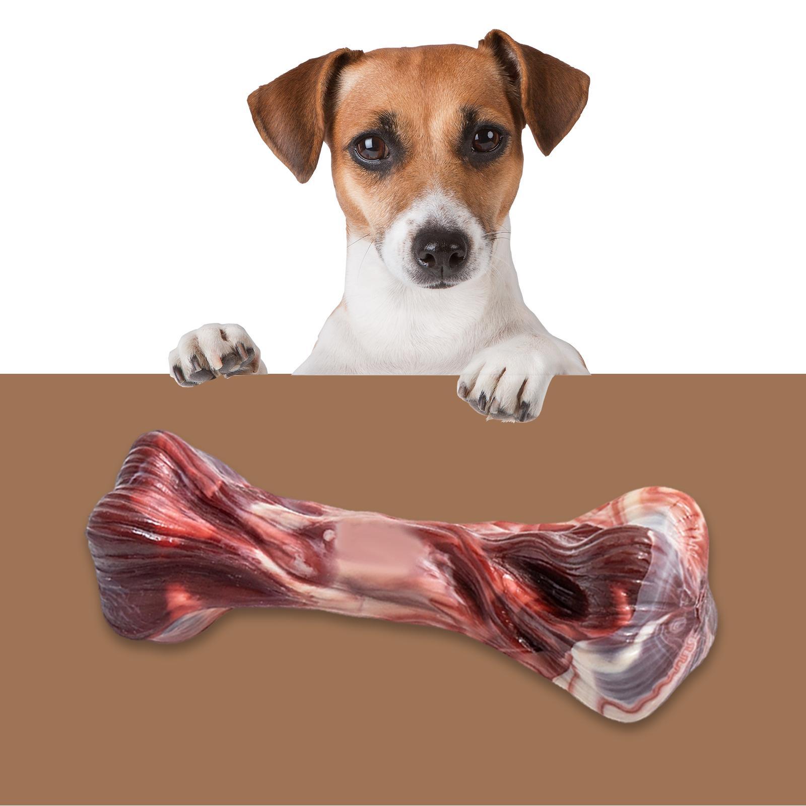 Tough Dog Toys Bone Shaped Interactive Toys Dog Chew Toy for Pets Supplies