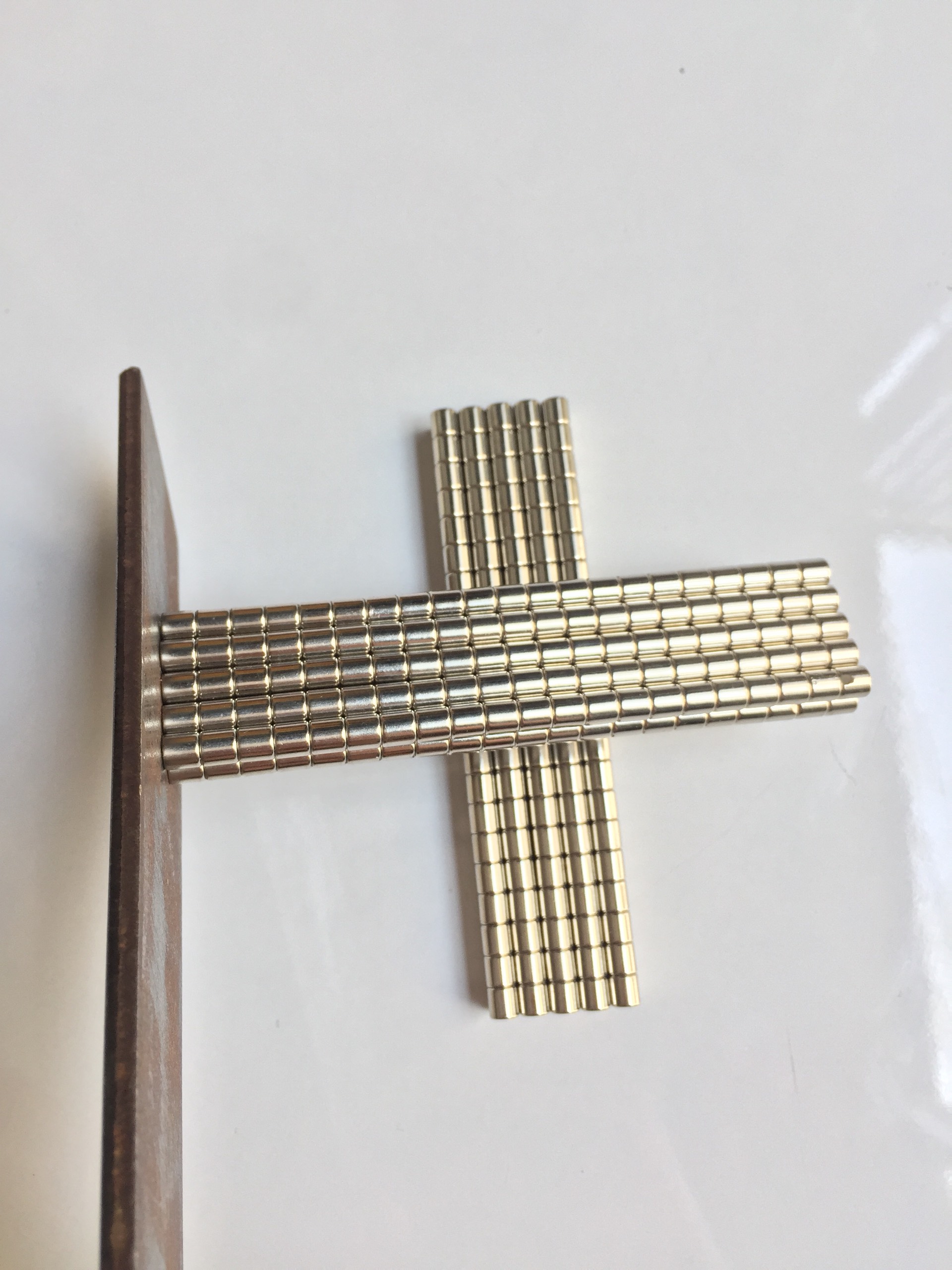 50 Viên nam châm đất hiếm NdFeB phi tròn 5x5mm, lực từ cực mạnh