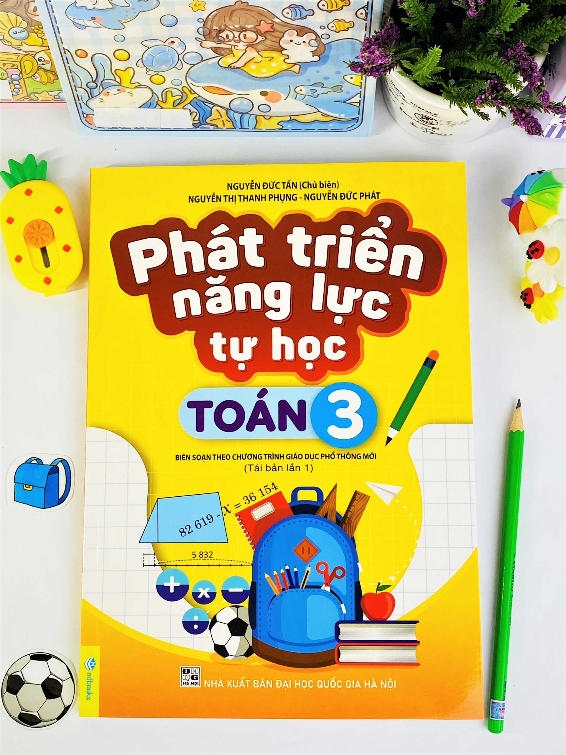 Sách - Phát Triển Năng Lực Tự Học Toán 3 - Biên soan theo chương trình GDPT mới - ndbooks