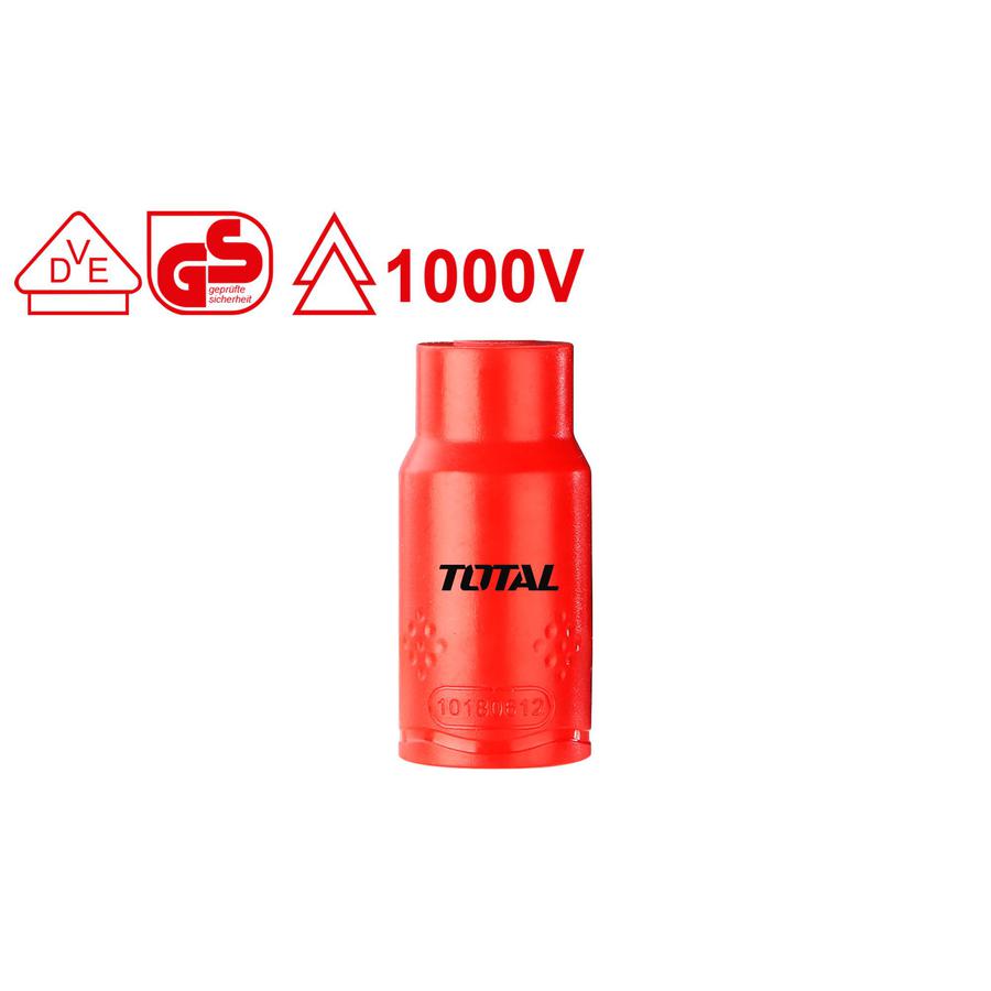 Đầu tuýp lục giác cách điện 1/2 inch 13mm total THIHAST12131